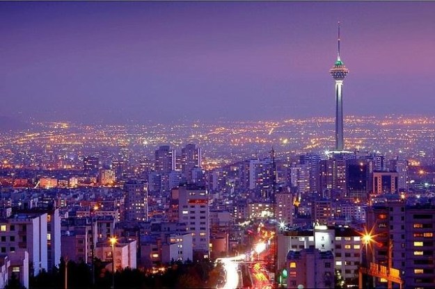 TEHRAN_Night Skyline