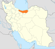 Mazandaran, Iran - Map