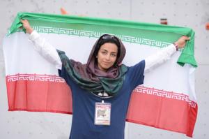 Abdollah Khani, Zohreh - Iranian ice climber - First Iranian female to win an international ice climbing medal 0